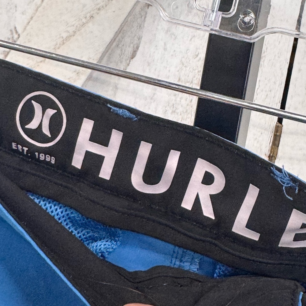 Hurley Vibrant Blue Swim Trunks